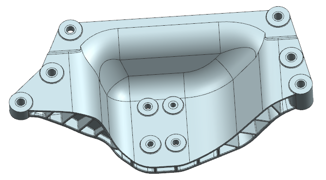 一汽四驅(qū)懸置支架